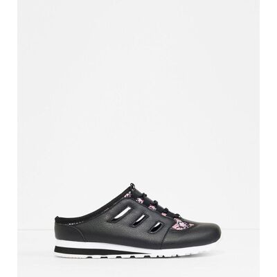 bonprix Pantoletten mit leichter Profilsohle - schwarz - Damen - Size: 37 bonprix Pantoletten mit leichter Profilsohle - schwarz - Damen - Size: 37