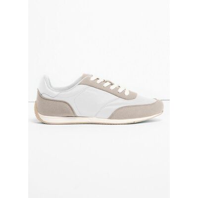 bonprix Sneaker im Retrolook - weiß - Damen - Size: 36 bonprix Sneaker im Retrolook - weiß - Damen - Size: 36