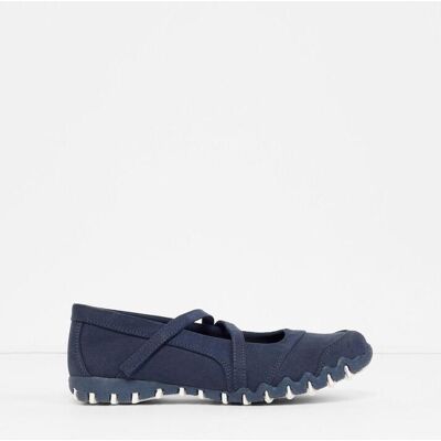 bonprix Komfort-Mary-Janes mit flexibler Sohle - blau - Damen - Size: 39 bonprix Komfort-Mary-Janes mit flexibler Sohle - blau - Damen - Size: 39