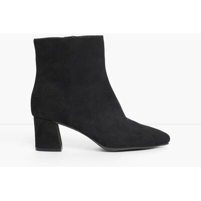 bonprix Stiefeletten mit Blockabsatz - schwarz - Damen - Size: 39 bonprix Stiefeletten mit Blockabsatz - schwarz - Damen - Size: 39