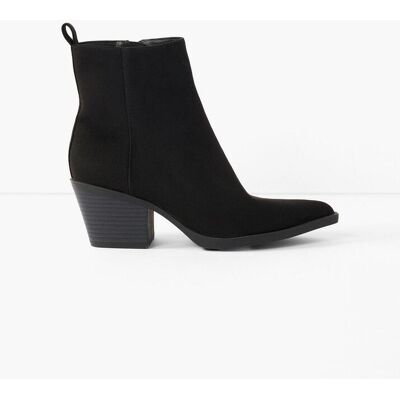bonprix Cowboy-Boots mit Blockabsatz - schwarz - Damen - Size: 42 bonprix Cowboy-Boots mit Blockabsatz - schwarz - Damen - Size: 42