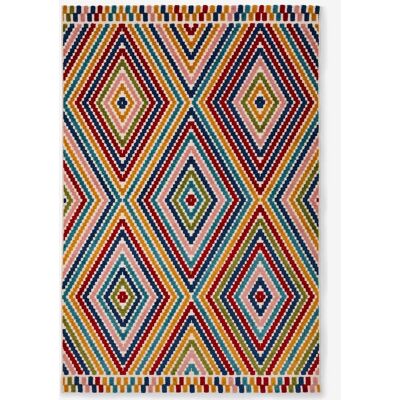 bonprix In- und Outdoor Teppich mit Hoch- Tiefstruktur - bunt - Size: 4 (160/230 cm) bonprix In- und Outdoor Teppich mit Hoch- Tiefstruktur - bunt - Size: 4 (160/230 cm)