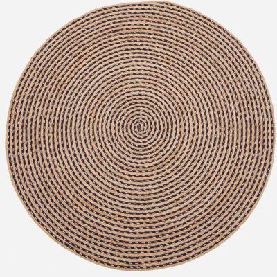 bonprix Runder Kelim-Teppich - beige - Size: 2 (Ø 120 cm) bonprix Runder Kelim-Teppich - beige - Size: 2 (Ø 120 cm)