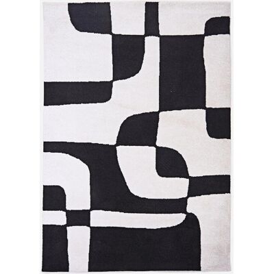 bonprix Teppich mit graphischer Musterung - beige - Size: 5 (160/230 cm) bonprix Teppich mit graphischer Musterung - beige - Size: 5 (160/230 cm)