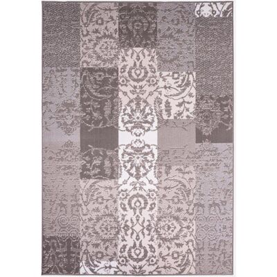 bonprix Teppich in Patchworkoptik - braun - Size: 3 (120/170 cm) bonprix Teppich in Patchworkoptik - braun - Size: 3 (120/170 cm)