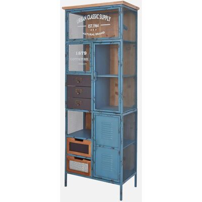 bonprix Vitrine in Spind-Optik - beige bonprix Vitrine in Spind-Optik - beige