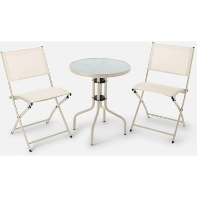 bonprix Gartenmöbel Set 3-tlg. Set - beige bonprix Gartenmöbel Set 3-tlg. Set - beige