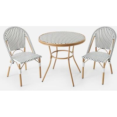 bonprix Gartenmöbel Set (3-tlg. Set) - weiß bonprix Gartenmöbel Set (3-tlg. Set) - weiß