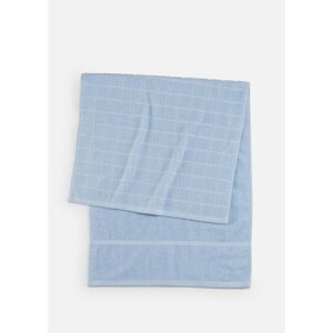 bonprix Baumwollhandtuch - blau - Size: 2 (2er Pack Handtuch 50/100 cm: 50/100 cm) bonprix Baumwollhandtuch - blau - Size: 2 (2er Pack Handtuch 50/100 cm: 50/100 cm)