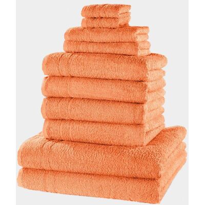 bonprix Handtuch Set - 10-tlg., orange Handtuchset bonprix Handtuch Set - 10-tlg., orange Handtuchset