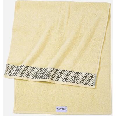 bonprix Baumwollhandtuch - gelb - Size: 3 (Duschtuch 70/140 cm: 70/140 cm) bonprix Baumwollhandtuch - gelb - Size: 3 (Duschtuch 70/140 cm: 70/140 cm)