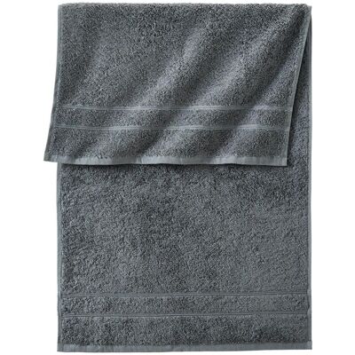 bonprix Baumwoll-Handtuch Deluxe - grau - Size: 2 (2er Pack Handtuch 50/100 cm: 50/100 cm) bonprix Baumwoll-Handtuch Deluxe - grau - Size: 2 (2er Pack Handtuch 50/100 cm: 50/100 cm)