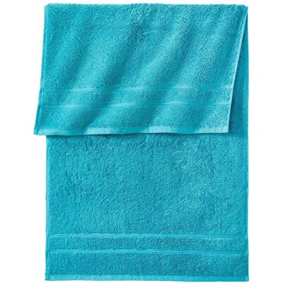 bonprix Baumwoll-Handtuch Deluxe - petrol - Size: 4 (Badetuch 100/160 cm: 100/160 cm) bonprix Baumwoll-Handtuch Deluxe - petrol - Size: 4 (Badetuch 100/160 cm: 100/160 cm)