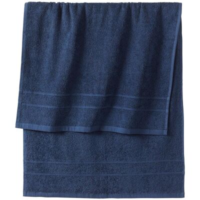 bonprix Baumwoll-Handtuch Deluxe - blau - Size: 3 (2er Pack Duschtuch 70/140 cm: 70/140 cm) bonprix Baumwoll-Handtuch Deluxe - blau - Size: 3 (2er Pack Duschtuch 70/140 cm: 70/140 cm)