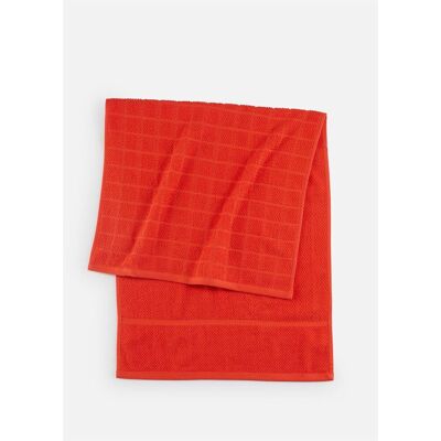 bonprix Baumwollhandtuch - rot - Size: 1 (4er Pack Gästehandtuch 30/50 cm: 30/50 cm) bonprix Baumwollhandtuch - rot - Size: 1 (4er Pack Gästehandtuch 30/50 cm: 30/50 cm)
