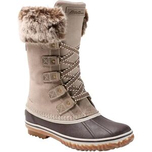 Eddie Bauer Hunt Pac Boots - Leder - Deluxe Damen Grau Gr. 6.5