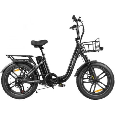 SAMEBIKE C05 Pro Faltbares Elektrofahrrad, 500W Motor, 36V 13Ah Akku, 20*4-Zoll-Fettreifen - Schwarz SAMEBIKE C05 Pro Faltbares Elektrofahrrad, 500W Motor, 36V 13Ah Akku, 20*4-Zoll-Fettreifen - Schwarz