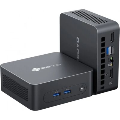 Mini-PC SOYO M2 Plus2, Intel Alder Lake N100 CPU der 12. Generation mit bis zu 3,4 GHz, 16 GB DDR4 512 GB SATA M.2 2280 SSD Mini-PC SOYO M2 Plus2, Intel Alder Lake N100 CPU der 12. Generation mit bis zu 3,4 GHz, 16 GB DDR4 512 GB SATA M.2 2280 SSD