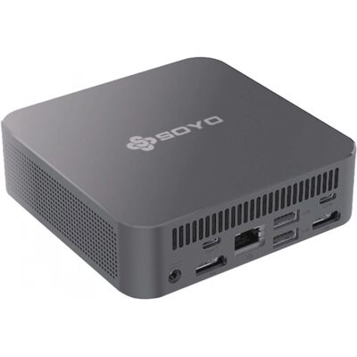Mini-PC SOYO M4 Air, Intel N95 4-Core Max 3,4 GHz, 16 GB RAM, 512 GB SSD, WiFi 5 Mini-PC SOYO M4 Air, Intel N95 4-Core Max 3,4 GHz, 16 GB RAM, 512 GB SSD, WiFi 5