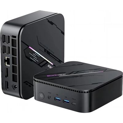 Blackview MP100 Pro Mini PC, Intel i9-12900HK 14 Kerne max. 5.0GHz, 16GB RAM 512GB SSD, HDMI+DP+USB-C Triple 4K Display Blackview MP100 Pro Mini PC, Intel i9-12900HK 14 Kerne max. 5.0GHz, 16GB RAM 512GB SSD, HDMI+DP+USB-C Triple 4K Display