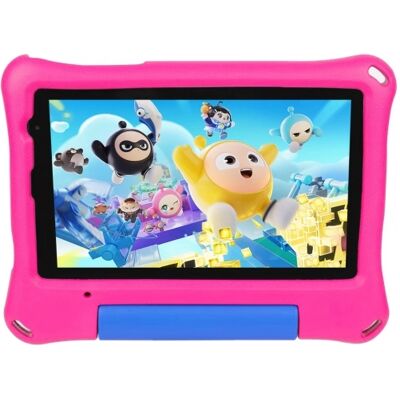 Kinder-Tablet G-tab T7, 7 Zoll 1024*600 IPS-Bildschirm, Android 14, 1,5 GHz Quad-Core-CPU, 4 GB RAM 64 GB ROM – Pink Kinder-Tablet G-tab T7, 7 Zoll 1024*600 IPS-Bildschirm, Android 14, 1,5 GHz Quad-Core-CPU, 4 GB RAM 64 GB ROM – Pink