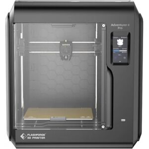 Flashforge Adventurer 4 Pro 3D-Drucker, 30-Punkte-Auto-Leveling, Zeitraffervideo, max. 300 mm/s, 220*200*250 mm