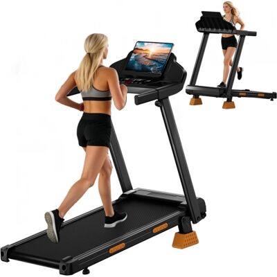 ROBORE SF20 Klappbares Laufband mit 15 % Steigung, 12 km/h Geschwindigkeit, 136 kg maximaler Belastung ROBORE SF20 Klappbares Laufband mit 15 % Steigung, 12 km/h Geschwindigkeit, 136 kg maximaler Belastung