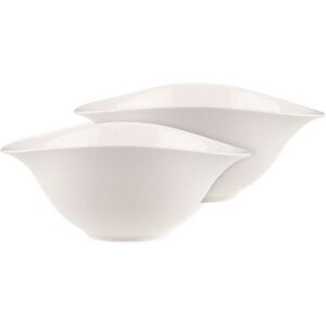 Villeroy & Boch 2er Pastaschale 28cm - weiß