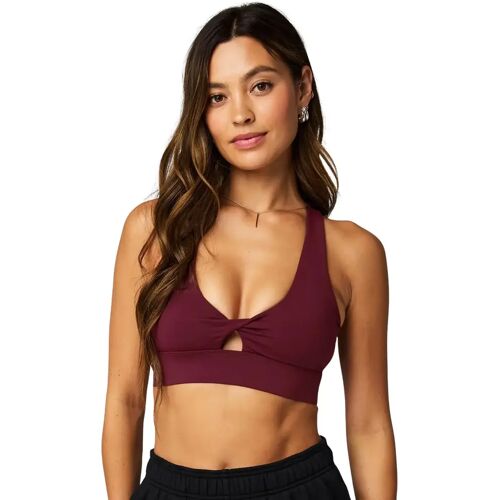 Damen-Sport-BH Fabletics Oasis Twist - Marron - female - Size: XL