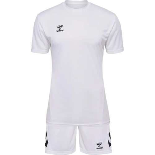 Set aus T-Shirt + Shorts Hummel Logo - Blanc - unisex - Size: 3XL