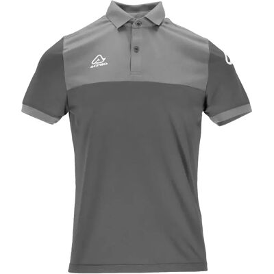 Polo-Shirt Acerbis Harpaston - Gris - unisex - Size: XL Polo-Shirt Acerbis Harpaston - Gris - unisex - Size: XL