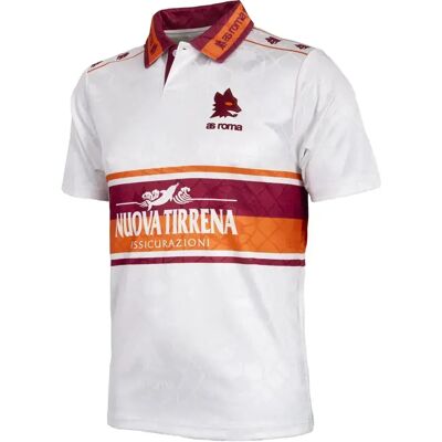 Copa Football AS Roma Auswärts-Trikot 1994/95 Retro - Blanc - male - Size: M Copa Football AS Roma Auswärts-Trikot 1994/95 Retro - Blanc - male - Size: M