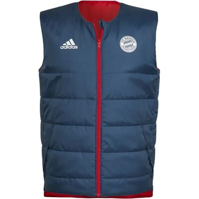 Adidas Ärmellose Daunenjacke Bayern Munich Condivo 2021/22 - Bleu - male - Size: S Adidas Ärmellose Daunenjacke Bayern Munich Condivo 2021/22 - Bleu - male - Size: S
