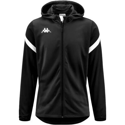 Kinder Hoodie mit Reißverschluss Kappa Dolve - Noir - male - Size: 8 ans Kinder Hoodie mit Reißverschluss Kappa Dolve - Noir - male - Size: 8 ans