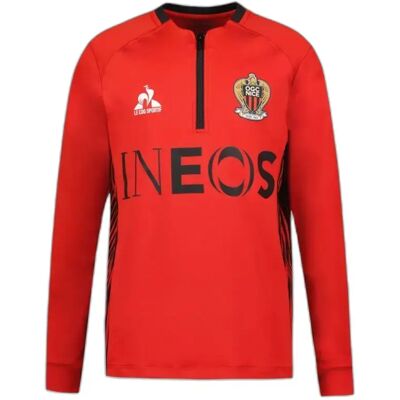 Le Coq Sportif Training Sweatshirt für Kinder OGC Nice 2024/25 - Rouge - unisex - Size: 12 ans Le Coq Sportif Training Sweatshirt für Kinder OGC Nice 2024/25 - Rouge - unisex - Size: 12 ans
