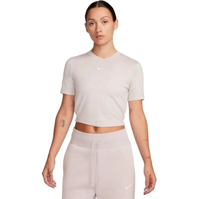 Nike Slim Cropped T-Shirt - Damen - Lila - T-Shirt Nike Slim Cropped T-Shirt - Damen - Lila - T-Shirt