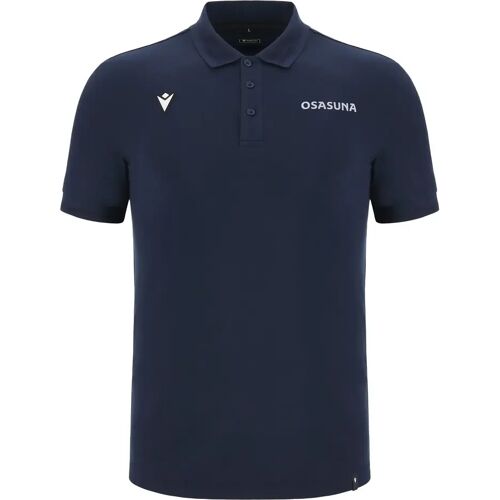 Macron Polo-Club Atlético Osasuna Travel Staff 2024/25 - Bleu - male - Size: S