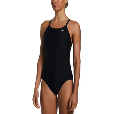 Badeanzug, Damen Nike Solid - Noir - female - Size: 40 Badeanzug, Damen Nike Solid - Noir - female - Size: 40