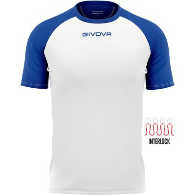 Kindertrikot Givova Capo - Weiß - unisex - Size: 2XS Kindertrikot Givova Capo - Weiß - unisex - Size: 2XS