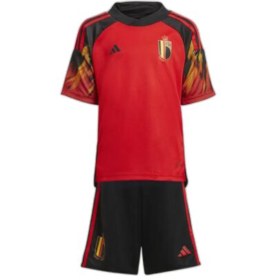 adidas Belgien 2022-2023 Rote Mini-Kit - Kinder Sportset adidas Belgien 2022-2023 Rote Mini-Kit - Kinder Sportset