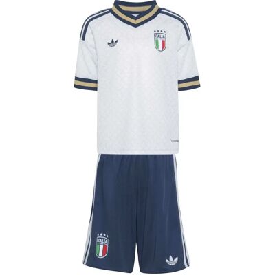 Adidas Mini-Kit Auswärts Baby Italien Coupe du Monde 2026 - Bleu - unisex - Size: 18/24 mois Adidas Mini-Kit Auswärts Baby Italien Coupe du Monde 2026 - Bleu - unisex - Size: 18/24 mois