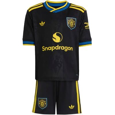 Adidas Mini-Kit drittes Baby Manchester United 2025/26 - Noir - unisex - Size: 2/3 ans Adidas Mini-Kit drittes Baby Manchester United 2025/26 - Noir - unisex - Size: 2/3 ans