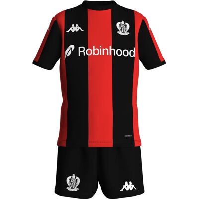 Kappa Mini-Heimtrikot Kind OGC Nice 2025/26 - Rouge - male - Size: 5 ans Kappa Mini-Heimtrikot Kind OGC Nice 2025/26 - Rouge - male - Size: 5 ans
