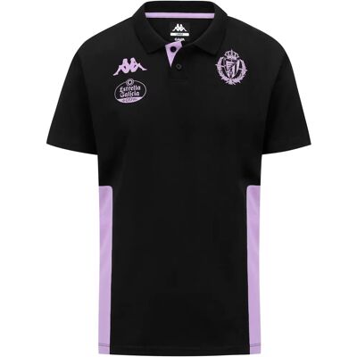 Kappa Polo Kind Real Valladolid Minditti 2025/26 - Noir - male - Size: 14 ans Kappa Polo Kind Real Valladolid Minditti 2025/26 - Noir - male - Size: 14 ans