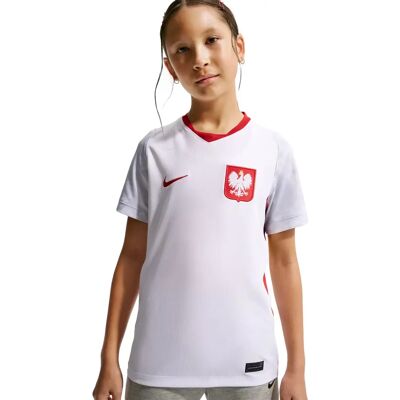 Nike Heimtrikot Kind Polen Coupe du Monde 2026 - Blanc - unisex - Size: 12/13 ans Nike Heimtrikot Kind Polen Coupe du Monde 2026 - Blanc - unisex - Size: 12/13 ans