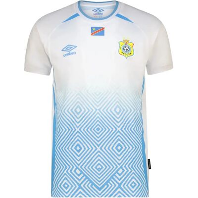 Umbro Authentisches Auswärtstrikot RD Congo Coupe du Monde 2026 - Blanc - unisex - Size: M Umbro Authentisches Auswärtstrikot RD Congo Coupe du Monde 2026 - Blanc - unisex - Size: M