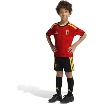 Adidas Mini-Set Zuhause Kind Belgien Coupe du Monde 2026 - Rouge - unisex - Size: 4/5 Jahre Adidas Mini-Set Zuhause Kind Belgien Coupe du Monde 2026 - Rouge - unisex - Size: 4/5 Jahre
