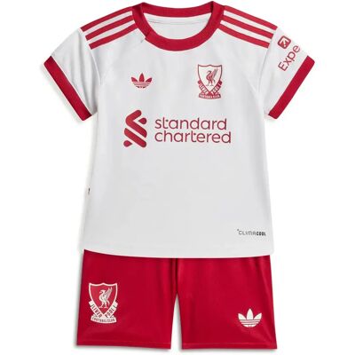 Adidas Mini-Set Baby Liverpool FC Extérieur 2026/27 - Blanc - unisex - Size: 3/6 Monate Adidas Mini-Set Baby Liverpool FC Extérieur 2026/27 - Blanc - unisex - Size: 3/6 Monate
