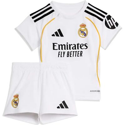 Adidas Mini-Set Zuhause Baby Real Madrid 2025/26 - Weiß - unisex - Size: 12/18 Monate Adidas Mini-Set Zuhause Baby Real Madrid 2025/26 - Weiß - unisex - Size: 12/18 Monate