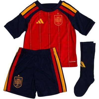 Adidas Mini-Set Zuhause Baby Spanien Coupe du Monde 2026 - Rouge - unisex - Size: 3/4 Jahre Adidas Mini-Set Zuhause Baby Spanien Coupe du Monde 2026 - Rouge - unisex - Size: 3/4 Jahre